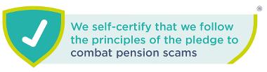 Pension scam pledge image